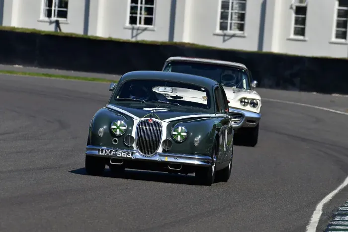 Rights Managed : CJ13 2729 Justin Law, Rob Huff, Jaguar Mk1 Rights Managed : CJ13 2729 Justin Law, Rob Huff, Jaguar Mk1