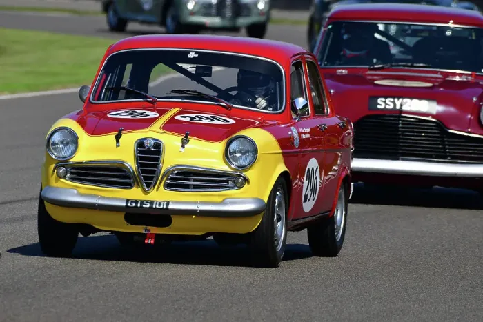 Rights Managed : CJ13 2742 Tom Shephard, Max Chilton, Alfa Romeo Giulietta Ti Rights Managed : CJ13 2742 Tom Shephard, Max Chilton, Alfa Romeo Giulietta Ti