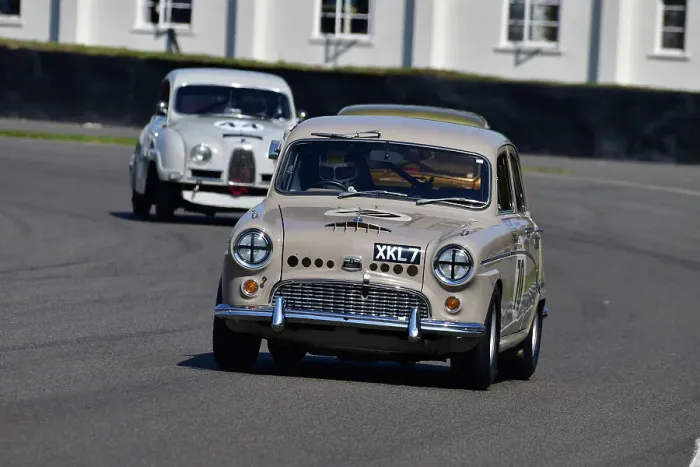 Rights Managed : CJ13 2748 Tom Kristensen, Harry Naismith, Austin A90 Westminster Rights Managed : CJ13 2748 Tom Kristensen, Harry Naismith, Austin A90 Westminster