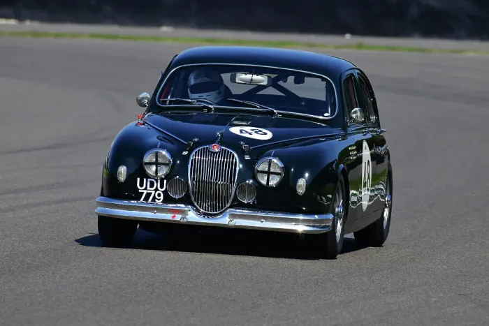Rights Managed : CJ13 2753 Stuart Graham, Richard Butterfield, Jaguar Mk1