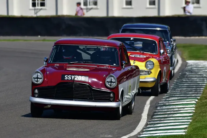 Rights Managed : CJ13 2819 Theo Paphitis, Gary Paffett, Ford Zodiac MkII Rights Managed : CJ13 2819 Theo Paphitis, Gary Paffett, Ford Zodiac MkII