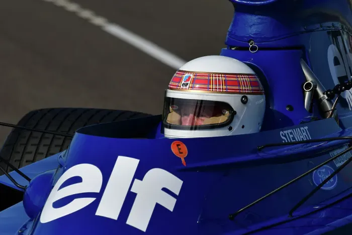 Rights Managed : CJ13 2921 Jackie Stewart, Tyrrell-Cosworth 006