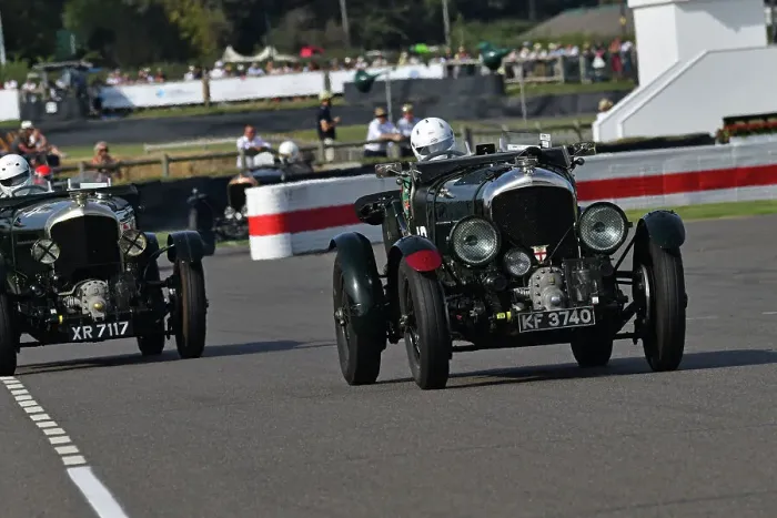 Rights Managed : CJ13 2942 Hugh Apthorp, Nick Swift, Bentley 4½ Litre Blower, Birkin Blower Rights Managed : CJ13 2942 Hugh Apthorp, Nick Swift, Bentley 4½ Litre Blower, Birkin Blower