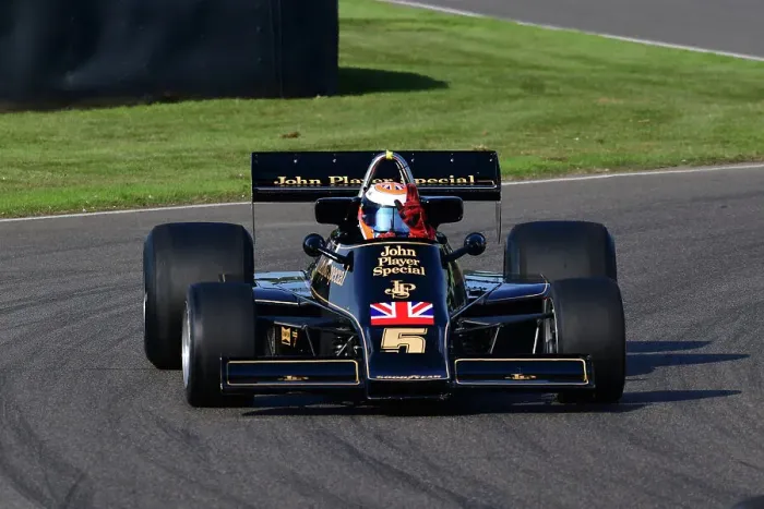Rights Managed : CJ13 3055 Johnny Herbert, Lotus-Cosworth 77 Rights Managed : CJ13 3055 Johnny Herbert, Lotus-Cosworth 77