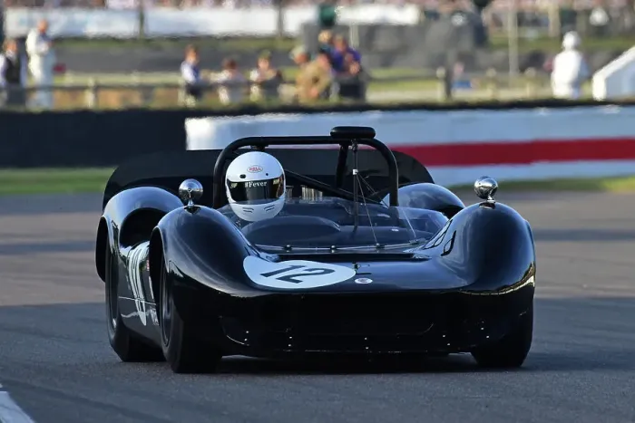 Rights Managed : CJ13 3347 Marcus Black, McLaren-Oldsmobile M1B Rights Managed : CJ13 3347 Marcus Black, McLaren-Oldsmobile M1B