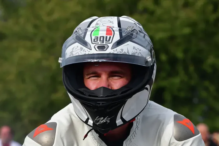 Rights Managed : CJ13 3375 Freddie Sheene, Norton Manx 30M Rights Managed : CJ13 3375 Freddie Sheene, Norton Manx 30M