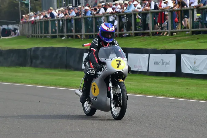Rights Managed : CJ13 3402 Steve Parrish, Norton Manx 30M Rights Managed : CJ13 3402 Steve Parrish, Norton Manx 30M