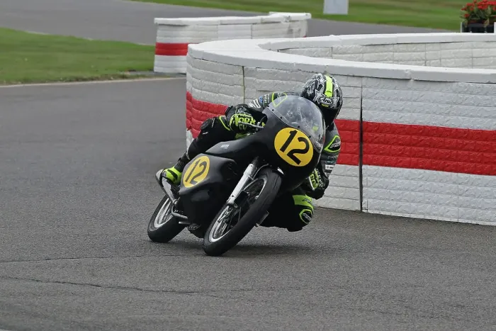 Rights Managed : CJ13 3737 Ian Bain, Steve Brogan, Norton Manx 30M Rights Managed : CJ13 3737 Ian Bain, Steve Brogan, Norton Manx 30M