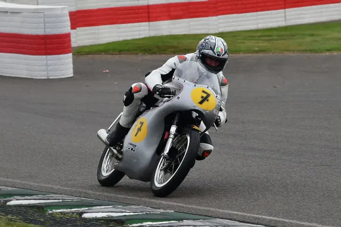 Rights Managed : CJ13 3749 Freddie Sheene, Norton Manx 30M Rights Managed : CJ13 3749 Freddie Sheene, Norton Manx 30M