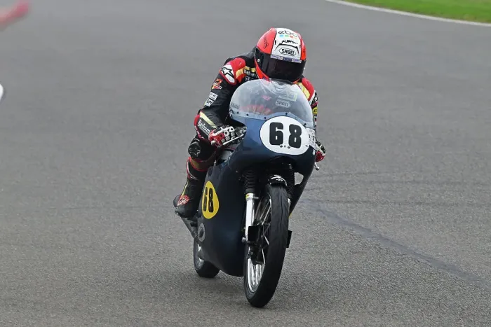 Rights Managed : CJ13 3753 Michael Russell, Michael Rutter, Norton Manx 30M Rights Managed : CJ13 3753 Michael Russell, Michael Rutter, Norton Manx 30M