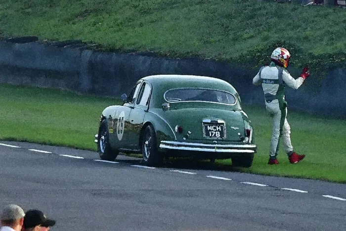 Rights Managed : CJ13 3866 Chris Ward, Andy Wallace, Jaguar Mk1 Rights Managed : CJ13 3866 Chris Ward, Andy Wallace, Jaguar Mk1
