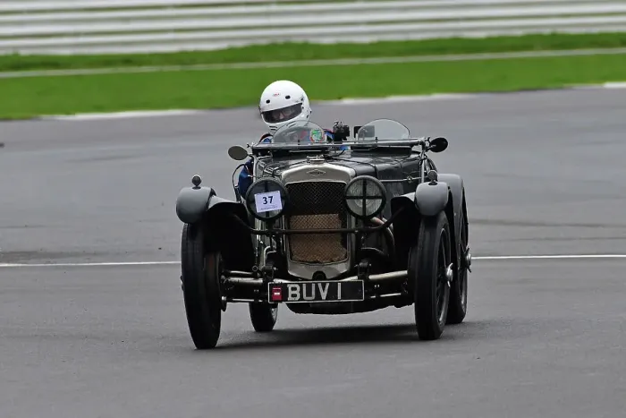 Framed Print : CJ13 4049 Sebastian Welch, Frazer Nash TT replica Framed Print : CJ13 4049 Sebastian Welch, Frazer Nash TT replica