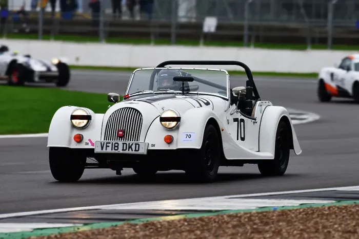 Framed Print : CJ13 4400 John Bevan, Morgan Plus 4 Club Sport Framed Print : CJ13 4400 John Bevan, Morgan Plus 4 Club Sport