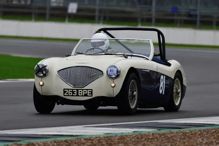 Framed Print : CJ13 4409 Matthew Collings, Austin Healey 100M Framed Print : CJ13 4409 Matthew Collings, Austin Healey 100M