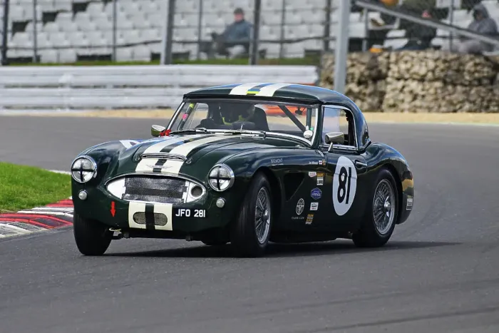 Framed Print : CJ13 4509 Joseph Willmott, Austin Healey 3000
