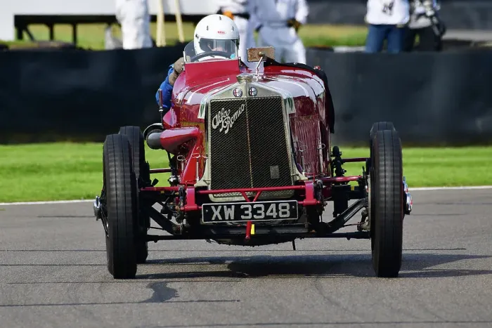 Rights Managed : CJ13 5549 Christopher Mann, Alfa Romeo RL TF