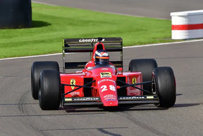 Rights Managed : CJ13 5586 Gerhard Berger, 1989 Ferrari 640 Rights Managed : CJ13 5586 Gerhard Berger, 1989 Ferrari 640
