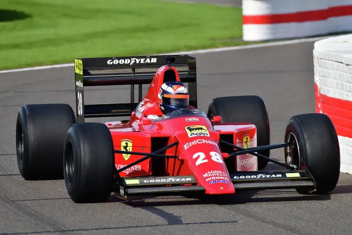Rights Managed : CJ13 5591 Gerhard Berger, 1989 Ferrari 640 Rights Managed : CJ13 5591 Gerhard Berger, 1989 Ferrari 640