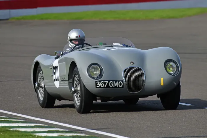 Rights Managed : CJ13 5597 Chris Keith-Lucas, Jaguar C-Type Rights Managed : CJ13 5597 Chris Keith-Lucas, Jaguar C-Type