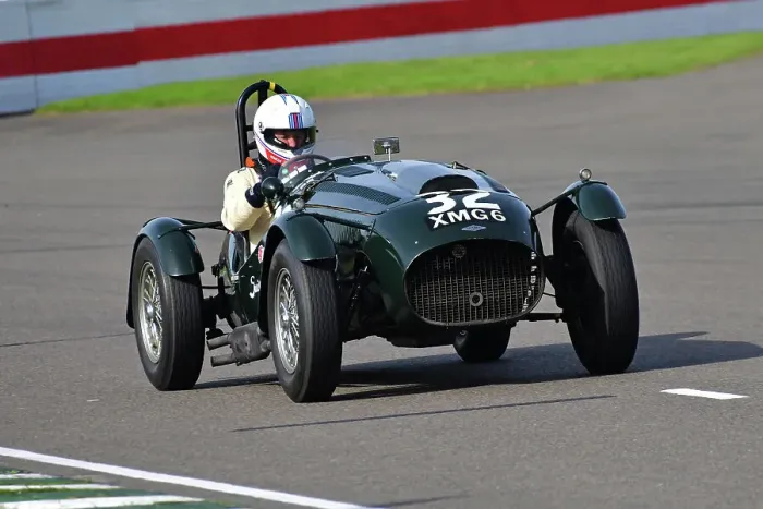 Rights Managed : CJ13 5605 Cliff Gray, Frazer Nash Le Mans replica Rights Managed : CJ13 5605 Cliff Gray, Frazer Nash Le Mans replica