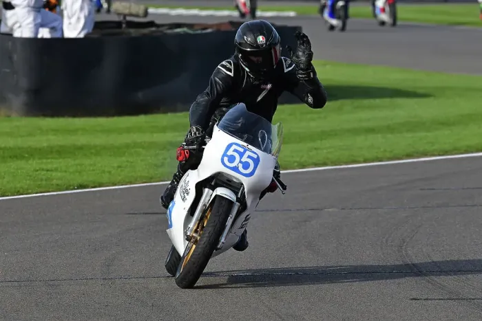 Rights Managed : CJ13 5716 Dan Jackson, Harris Yamaha TZ350