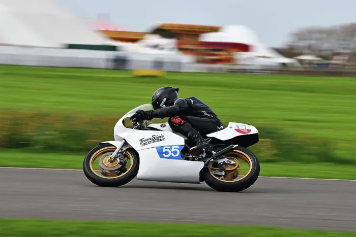 Rights Managed : CJ13 5894 Dan Jackson, Harris Yamaha TZ350
