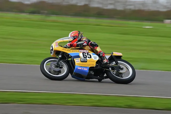 Rights Managed : CJ13 5906 Michael Rutter, Hadleigh Honda CB750 Rights Managed : CJ13 5906 Michael Rutter, Hadleigh Honda CB750