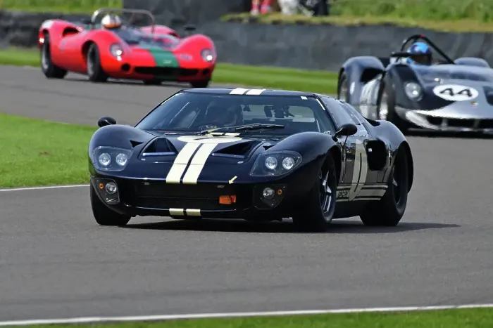 Rights Managed : CJ13 6115 Alex Brundle, Ford GT40 Rights Managed : CJ13 6115 Alex Brundle, Ford GT40