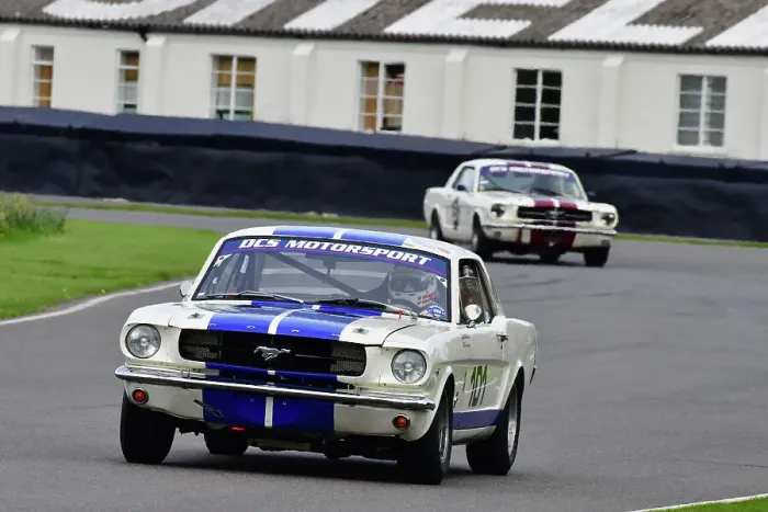 Rights Managed : CJ13 6179 Tom Kristensen, Jac Meeuwissen, Ford Mustang