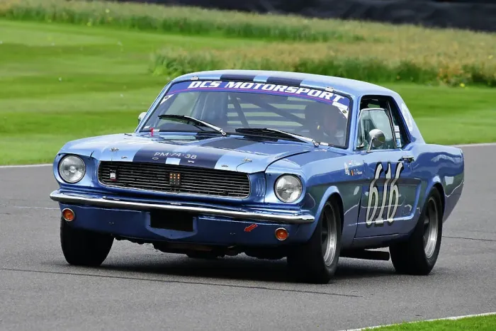 Rights Managed : CJ13 6182 Armand Adriaans, Jochen Mass, Ford Mustang