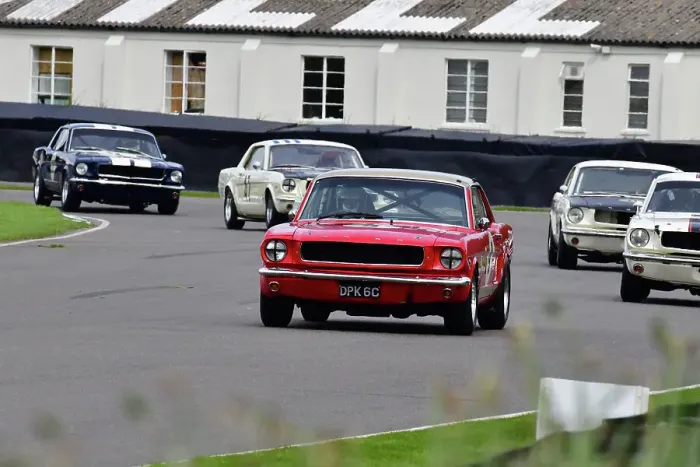 Rights Managed : CJ13 6187 Craig Davies, Darren Turner, Ford Mustang