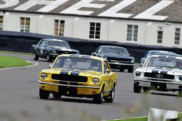Rights Managed : CJ13 6193 Andy Priaulx, Alex Taylor, Ford Mustang