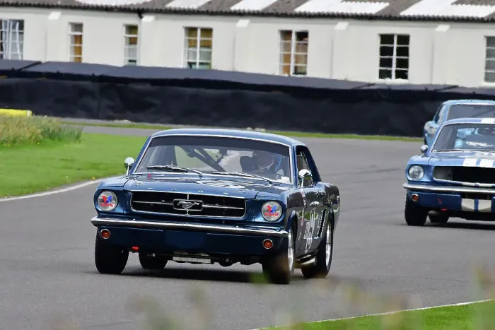 Rights Managed : CJ13 6195 Andrew Haddon, Dario Franchitti, Ford Mustang Rights Managed : CJ13 6195 Andrew Haddon, Dario Franchitti, Ford Mustang
