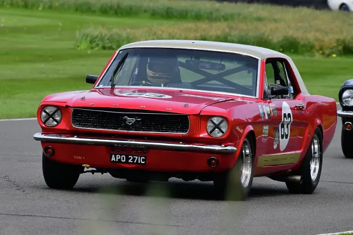 Rights Managed : CJ13 6201 John Davison, Mike Rockenfeller, Ford Mustang