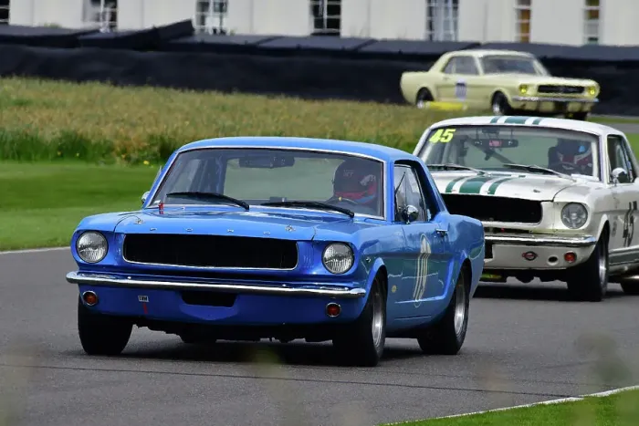 Rights Managed : CJ13 6204 Tiff Needell, John Spiers, Ford Mustang