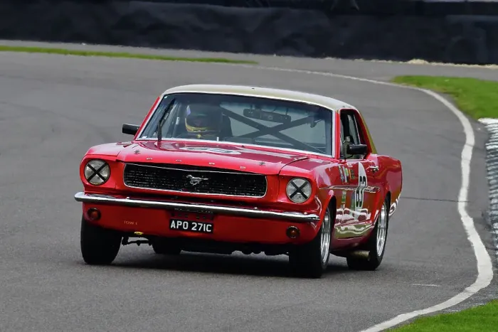 Rights Managed : CJ13 6247 John Davison, Mike Rockenfeller, Ford Mustang Rights Managed : CJ13 6247 John Davison, Mike Rockenfeller, Ford Mustang