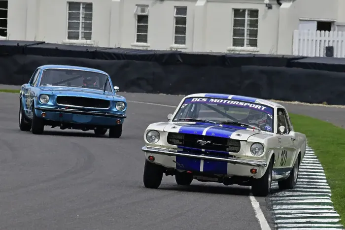 Rights Managed : CJ13 6252 Tom Kristensen, Jac Meeuwissen, Ford Mustang Rights Managed : CJ13 6252 Tom Kristensen, Jac Meeuwissen, Ford Mustang