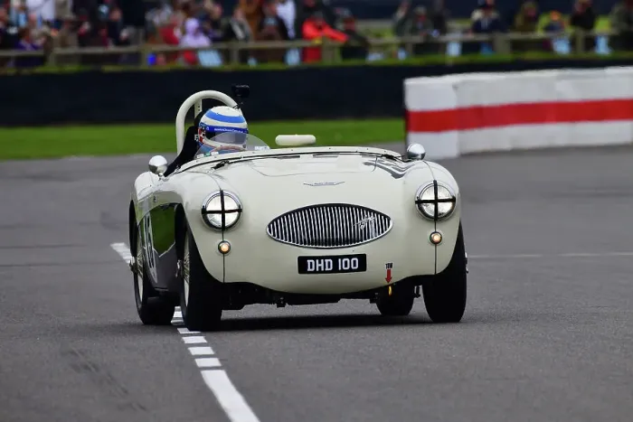 Rights Managed : CJ13 6504 Jack Rawles, Austin Healey 100S Rights Managed : CJ13 6504 Jack Rawles, Austin Healey 100S