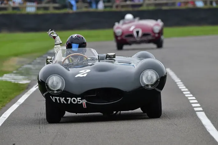 Rights Managed : CJ13 6523 Gregor Fisken, Jaguar D type Rights Managed : CJ13 6523 Gregor Fisken, Jaguar D type