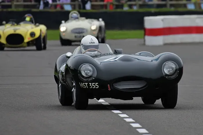 Rights Managed : CJ13 6542 John Pearson, Jaguar D-Type Rights Managed : CJ13 6542 John Pearson, Jaguar D-Type
