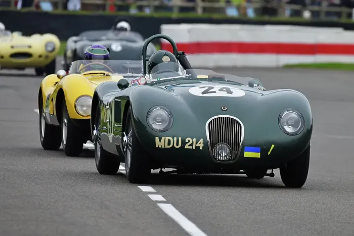 Rights Managed : CJ13 6550 Nigel Webb, Jaguar C-Type Rights Managed : CJ13 6550 Nigel Webb, Jaguar C-Type