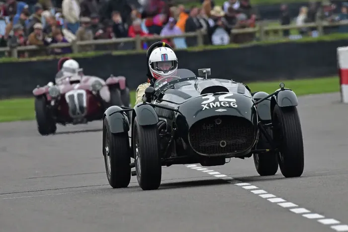 Rights Managed : CJ13 6569 Cliff Gray, Frazer Nash Le Mans replica Rights Managed : CJ13 6569 Cliff Gray, Frazer Nash Le Mans replica