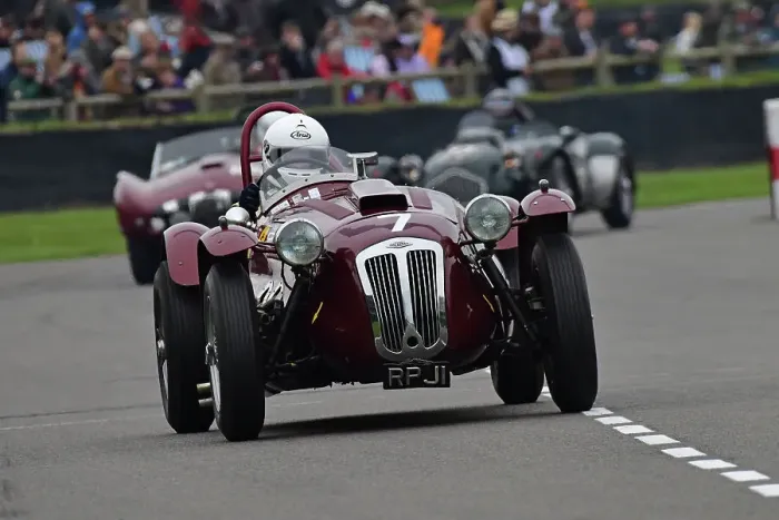 Rights Managed : CJ13 6570 John Ure, Frazer Nash Le Mans replica Rights Managed : CJ13 6570 John Ure, Frazer Nash Le Mans replica