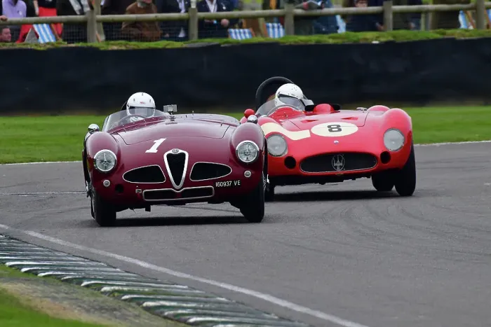 Rights Managed : CJ13 6574 Christopher Mann, Alfa Romeo 6C 3000PR, Disco Volante, Josef Rettenmaier, Maserati 300S Rights Managed : CJ13 6574 Christopher Mann, Alfa Romeo 6C 3000PR, Disco Volante, Josef Rettenmaier, Maserati 300S