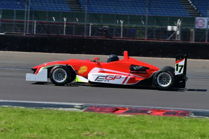 Framed Print : CJ13 8278 Ameet Patel, Dallara F399