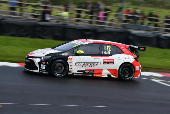 Framed Print : CJ13 8400 Rob Huff, Toyota Corolla GR Sport, Toyota Gazoo Racing UK