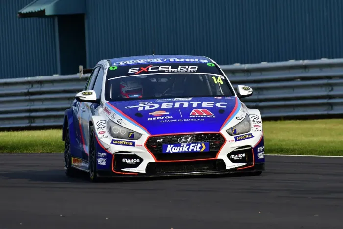 Framed Print : CJ13 8858 Ronan Pearson, Hyundai i30N, Team Bristol Street Motors
