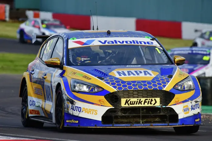 Framed Print : CJ13 9125 Ashley Sutton, Ford Focus ST, NAPA Racing UK Framed Print : CJ13 9125 Ashley Sutton, Ford Focus ST, NAPA Racing UK