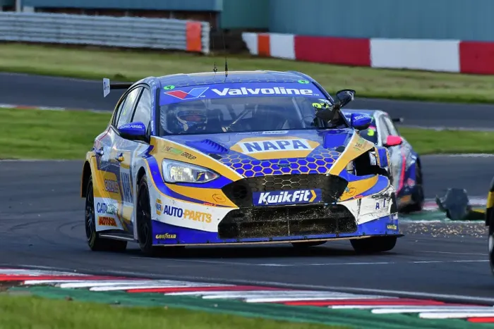 Framed Print : CJ13 9211 Dan Cammish, Ford Focus ST, NAPA Racing UK Framed Print : CJ13 9211 Dan Cammish, Ford Focus ST, NAPA Racing UK