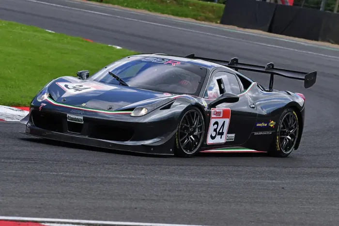 Framed Print : CJ13 9450 Gary Culver, Ferrari 458 Challenge Framed Print : CJ13 9450 Gary Culver, Ferrari 458 Challenge